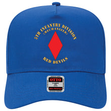 Load image into Gallery viewer, Baseball Cap - 5th Infantry Division - Red Devils X 300