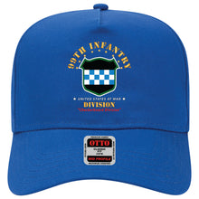 Load image into Gallery viewer, Baseball Cap - 99th Infantry Division - Checkerboard Division X 300