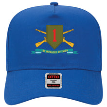 Load image into Gallery viewer, Baseball Cap - 1st Infantry Division - SSI w Br - Ribbon