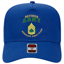 Load image into Gallery viewer, Baseball Cap - Army - ARMY - SFC - Retired