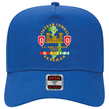 Load image into Gallery viewer, Baseball Cap - Vietnam Combat Engineer - Engineer Command Vietnam w SVC