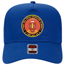 Load image into Gallery viewer, Baseball Cap - Fort Sill Field Artillery School, COA Fort Sill, OK X 300
