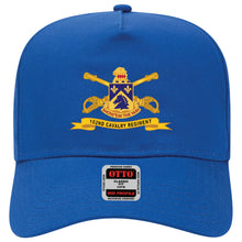 Load image into Gallery viewer, Baseball Cap - 102nd Cavalry Regiment w Br - Ribbon