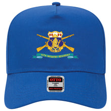 Load image into Gallery viewer, Baseball Cap - 15th Infantry Regiment - DUI w Br - Ribbon X 300