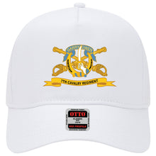 Load image into Gallery viewer, Baseball Cap - 7th Cavalry Regiment w Br - Ribbon