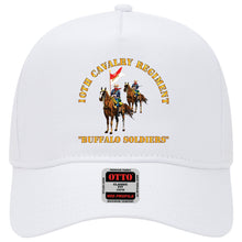 Load image into Gallery viewer, Baseball Cap - 10th Cavalry Regiment w Cavalrymen - Buffalo Soldiers