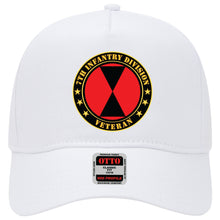Load image into Gallery viewer, Baseball Cap - 7th Infantry Division Veteran