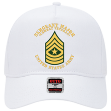 Load image into Gallery viewer, Baseball Cap - Army - Sergeant Major - SGM - Combat Veteran - Flat X 300