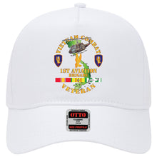 Load image into Gallery viewer, Baseball Cap - Vietnam Combat Cavalry Veteran w 1st Aviation Bde SSI V1