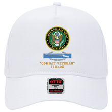 Load image into Gallery viewer, Baseball Cap - Army - Retired Logo - CIB - Combat Veteran 11B40X X 300