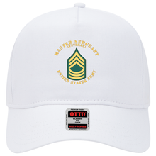 Load image into Gallery viewer, Baseball Cap - Army - Master Sergeant - MSG - Veteran - Flat X 300