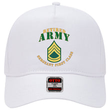 Load image into Gallery viewer, Baseball Cap - Army - ARMY - SFC - Retired