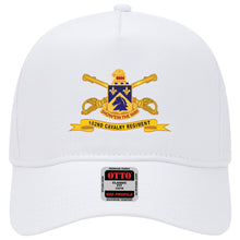 Load image into Gallery viewer, Baseball Cap - 102nd Cavalry Regiment w Br - Ribbon