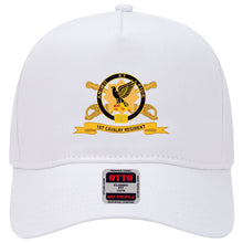 Load image into Gallery viewer, Baseball Cap - 1st Cavalry Regiment w Br - Ribbon