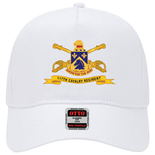 Load image into Gallery viewer, Baseball Cap - 117th Cavalry Regiment w Br - Ribbon