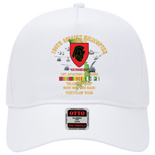 Load image into Gallery viewer, Baseball Cap - Army - 190th Assault Helicopter Company - SSI - Red- Gladiators - Bien Hoa Air Base, W VN SVC X 300