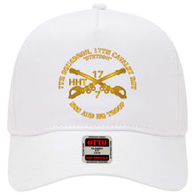 Load image into Gallery viewer, Baseball Cap - 7th Sqn 17th Cavalry Regiment - HHT - Stetson