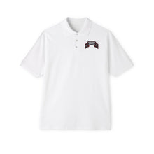 Load image into Gallery viewer, Men's Piqué Polo - 3rd Ranger Co wo Txt