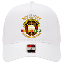 Load image into Gallery viewer, Baseball Cap - USASTRATCOM w SVC Ribbons -SE Asia