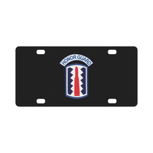 Load image into Gallery viewer, SSI - 197th Infantry Brigade - Honor Guard - Sledgehammer wo Txt X 300 Classic License Plate