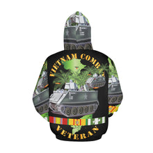 Load image into Gallery viewer, Men's All Over Print Hoodie (USA Size) (Model H13) - Vietnam Combat Vet - w APC