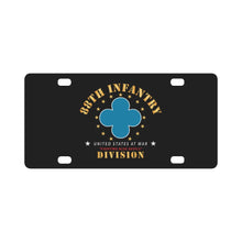 Load image into Gallery viewer, Army - 88th Infantry Division - Fighting Blue Devils X 300 Classic License Plate