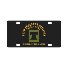Load image into Gallery viewer, Army - SSI - 16th Infantry Division - WWI - US Army X 300 Classic License Plate