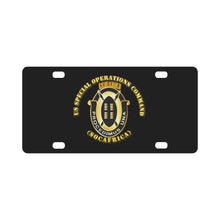 Load image into Gallery viewer, SOF - USSOC - Africa (SOCAFRICA) - DUI Classic License Plate