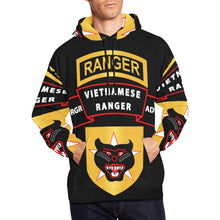 Load image into Gallery viewer, Men's All Over Print Hoodie (USA Size) (Model H13) - SOF - SSI - Vietnamese Ranger Advisor