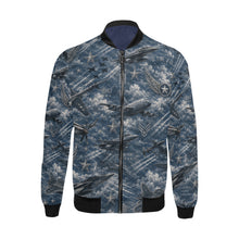 Load image into Gallery viewer, Bomber Jacket - Vintage Air Force Aviation Pattern