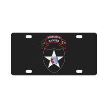 Load image into Gallery viewer, 1st Ranger Infantry Company - 2nd ID SSI X 300 Classic License Plate
