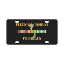 Load image into Gallery viewer, Army - Vietnam Combat Veteran w VN SVC Classic License Plate