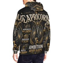 Load image into Gallery viewer, Capricorn - ambition and empire Men's All Over Print Hoodie (USA Size)