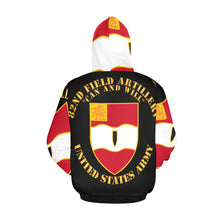 Load image into Gallery viewer, Men's All Over Print Hoodie (USA Size) (Model H13) - 82nd Field Artillery - Can and Will
