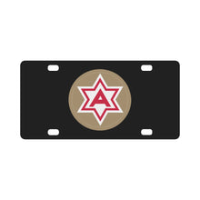 Load image into Gallery viewer, Army - 6th United States Army - Type 1 - wo Txt Classic License Plate