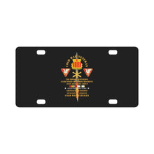 Load image into Gallery viewer, Army - Cold War Vet - 2nd Missile Bn, 333rd Artillery 46th Artillery Group - Germany - Firing Missil Classic License Plate