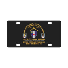 Load image into Gallery viewer, 1st Bn 61st Infantry (BCT) - 165th Inf Bde Ft Jackson SC Classic License Plate