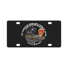 Load image into Gallery viewer, Army - 1st Stryker Bde - 25th ID - Arctic Wolves - White w Stryker Classic License Plate
