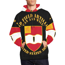 Load image into Gallery viewer, Men's All Over Print Hoodie (USA Size) (Model H13) - 82nd Field Artillery - Can and Will