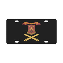 Load image into Gallery viewer, Army - 284th Field Artillery Battalion - DUI w Br - Ribbon X 300 Classic License Plate