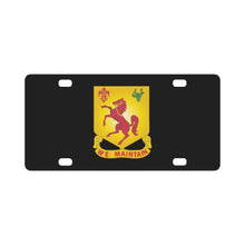 Load image into Gallery viewer, 113th Cavalry Regiment - DUI wo txt X 300 Classic License Plate
