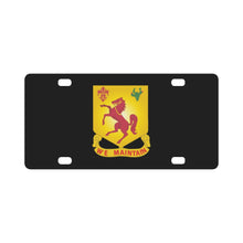 Load image into Gallery viewer, 113th Cavalry Regiment - DUI wo txt X 300 Classic License Plate