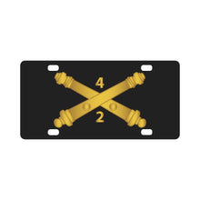 Load image into Gallery viewer, Army - 2nd Bn 4th Field Artillery Regt wo Txt Classic License Plate