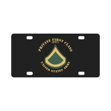 Load image into Gallery viewer, Army - Private First Class - PFC - Flat X 300 Classic License Plate