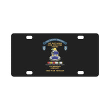 Load image into Gallery viewer, 8th Infantry Division Scroll - 1st Bn 39th Infantry (Mech) - Baumholder Germany - Cold War Vet w COL Classic License Plate