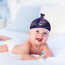 Load image into Gallery viewer, Top Knot Hat for Baby (A Set of 2)