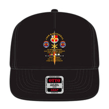 Load image into Gallery viewer, Baseball Cap - Cold War Vet - 1st Missile Bn, 81st Artillery 56th Artillery Group - Neu-Ulm Germany - Firing Missile w COLD SVC - Film to Garment (FTG)
