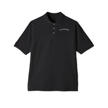 Load image into Gallery viewer, Men's Piqué Polo - Camp Soudley - US Paratroops - Black