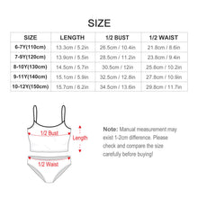 Load image into Gallery viewer, Two-Piece Swimwear for Girls(All-Over Printing) - Penguin Winter Wonderland