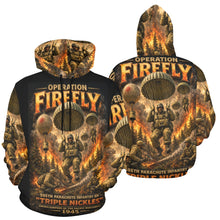 Load image into Gallery viewer, Operation Firefly 555th Men's All Over Print Hoodie (USA Size) (Model H13)
